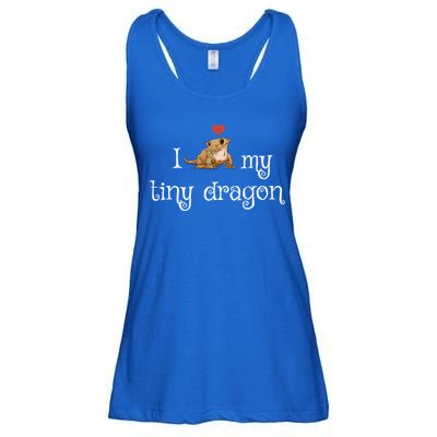 Crested Gecko Tiny Dragon Gecko Lover Cute Crestie Lizard Gift Ladies Essential Flowy Tank