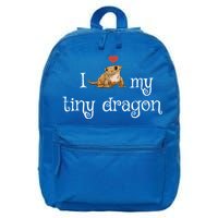 Crested Gecko Tiny Dragon Gecko Lover Cute Crestie Lizard Gift 16 in Basic Backpack