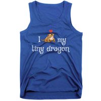 Crested Gecko Tiny Dragon Gecko Lover Cute Crestie Lizard Gift Tank Top