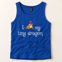 Crested Gecko Tiny Dragon Gecko Lover Cute Crestie Lizard Gift Tank Top