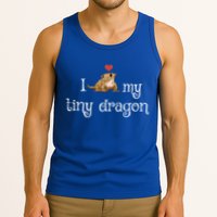 Crested Gecko Tiny Dragon Gecko Lover Cute Crestie Lizard Gift Tank Top