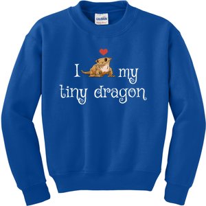 Crested Gecko Tiny Dragon Gecko Lover Cute Crestie Lizard Gift Kids Sweatshirt