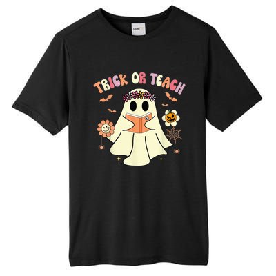 Cute Ghost Teacher Halloween Shirts Wo Trick Or Teach Tall Fusion ChromaSoft Performance T-Shirt