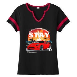 Car Guy Td 4 Ladies Halftime Notch Neck Tee