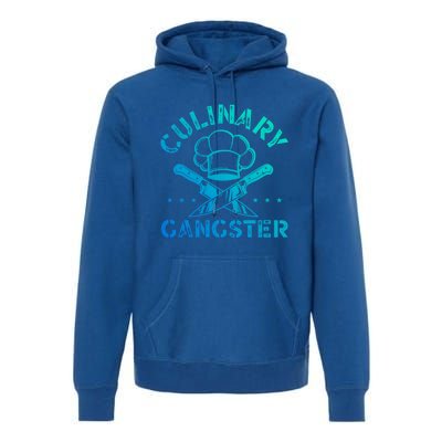 Culinary Gangster Talented Chef Cooking Bbq Master Cook Gift Premium Hoodie