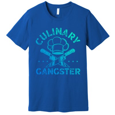 Culinary Gangster Talented Chef Cooking Bbq Master Cook Gift Premium T-Shirt