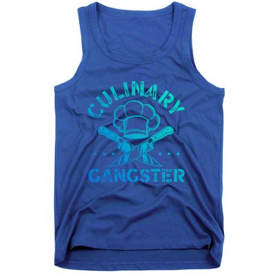 Culinary Gangster Talented Chef Cooking Bbq Master Cook Gift Tank Top