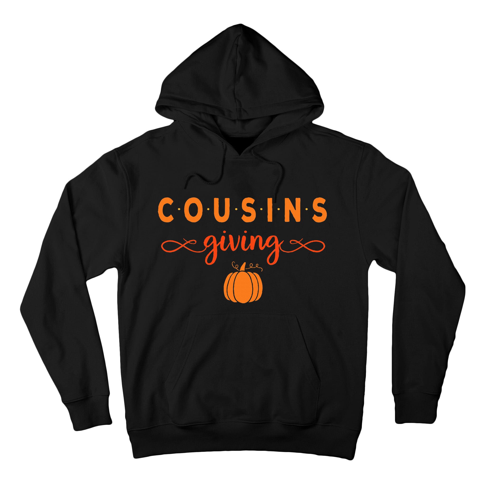 Cousins Giving Thanksgiving Tall Hoodie
