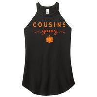 Cousins Giving Thanksgiving Women's Perfect Tri Rocker Tank