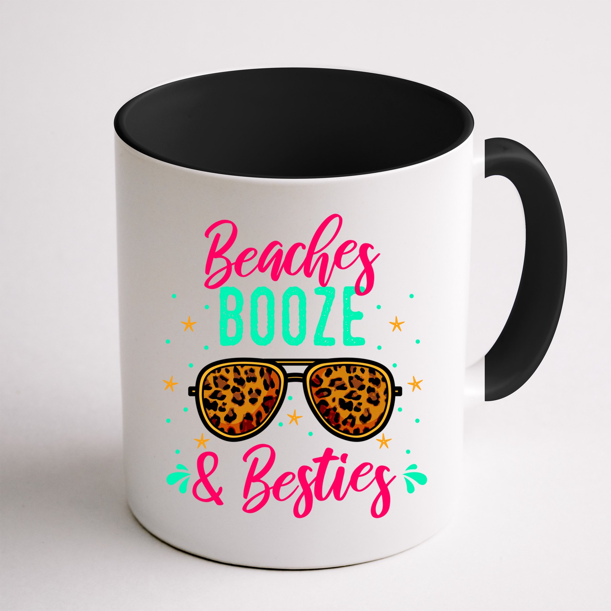 Cute Girls Trip Weekend Vacation Beaches Booze And Besties Gift Mug