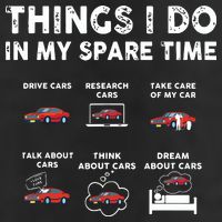 Car Guy Things I Do In My Spare Time Funny Muscle Cars Lover 11oz C Handle Ceramic Mug