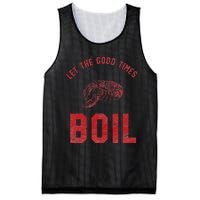 Crawfish Good Times Boil Louisiana Retro Food Festival Mesh Reversible Basketball Jersey Tank