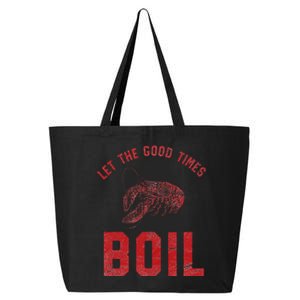 Crawfish Good Times Boil Louisiana Retro Food Festival 25L Jumbo Tote