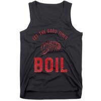 Crawfish Good Times Boil Louisiana Retro Food Festival Tank Top