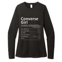 CONVERSE GIRL TX TEXAS Funny City Home Roots USA Gift Womens CVC Long Sleeve Shirt