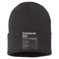 CONVERSE GIRL TX TEXAS Funny City Home Roots USA Gift Sustainable Knit Beanie