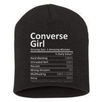 CONVERSE GIRL TX TEXAS Funny City Home Roots USA Gift Short Acrylic Beanie