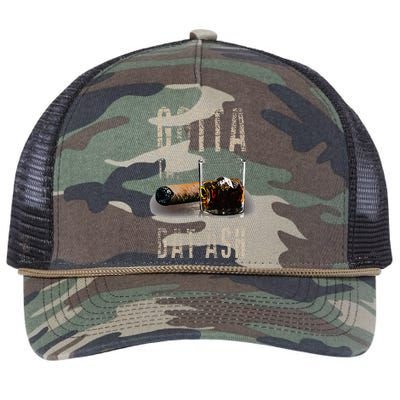 Cigars Gotta Tap Dat Ash Cigar And Smoking Tee Retro Rope Trucker Hat Cap