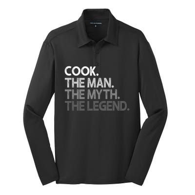 Cook Gift The Myth Legend Gift Silk Touch Performance Long Sleeve Polo