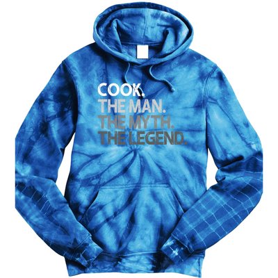 Cook Gift The Myth Legend Gift Tie Dye Hoodie