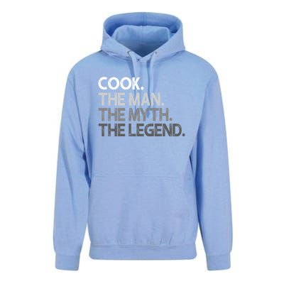 Cook Gift The Myth Legend Gift Unisex Surf Hoodie