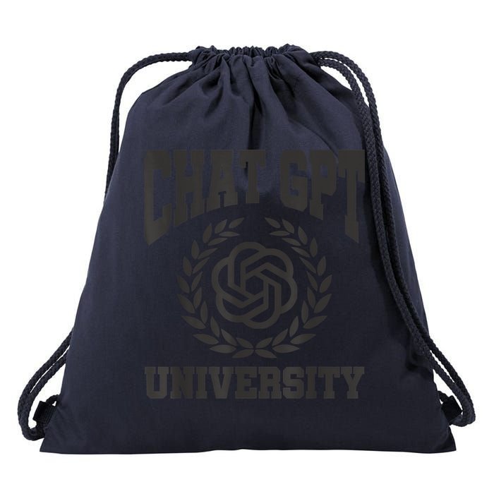 Chat G.P.T University AI Trending Drawstring Bag
