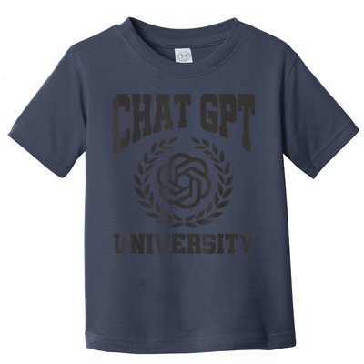 Chat G.P.T University AI Trending Toddler T-Shirt