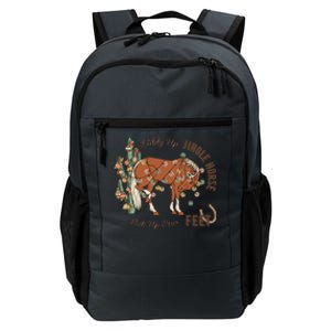 Christmas Giddy Up Jingle Horse Pick Up Your Feet For Love Daily Commute Backpack