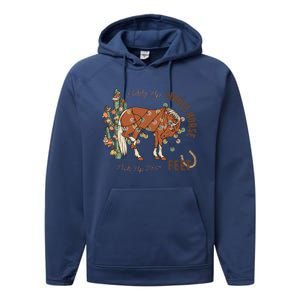 Christmas Giddy Up Jingle Horse Pick Up Your Feet For Love Performance Fleece Hoodie