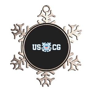 Coast Guard USCG Metallic Star Ornament