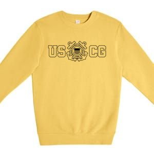 Coast Guard USCG Coast Guardsmen Premium Crewneck Sweatshirt