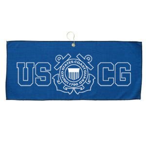 Coast Guard USCG Coast Guardsmen Large Microfiber Waffle Golf Towel