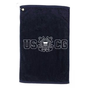 Coast Guard USCG Coast Guardsmen Platinum Collection Golf Towel