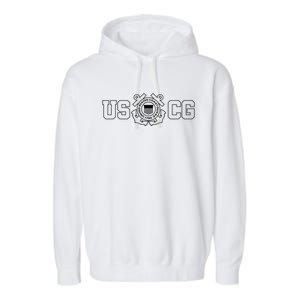 Coast Guard USCG Coast Guardsmen Garment-Dyed Fleece Hoodie