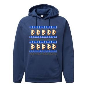 Circle Game Ugly Christmas Performance Fleece Hoodie