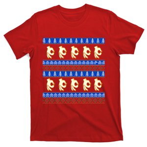 Circle Game Ugly Christmas T-Shirt