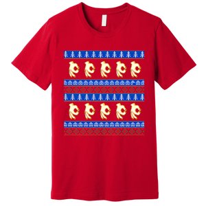 Circle Game Ugly Christmas Premium T-Shirt