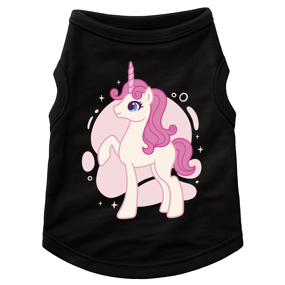 Cute Girly Unicorn Doggie Tank