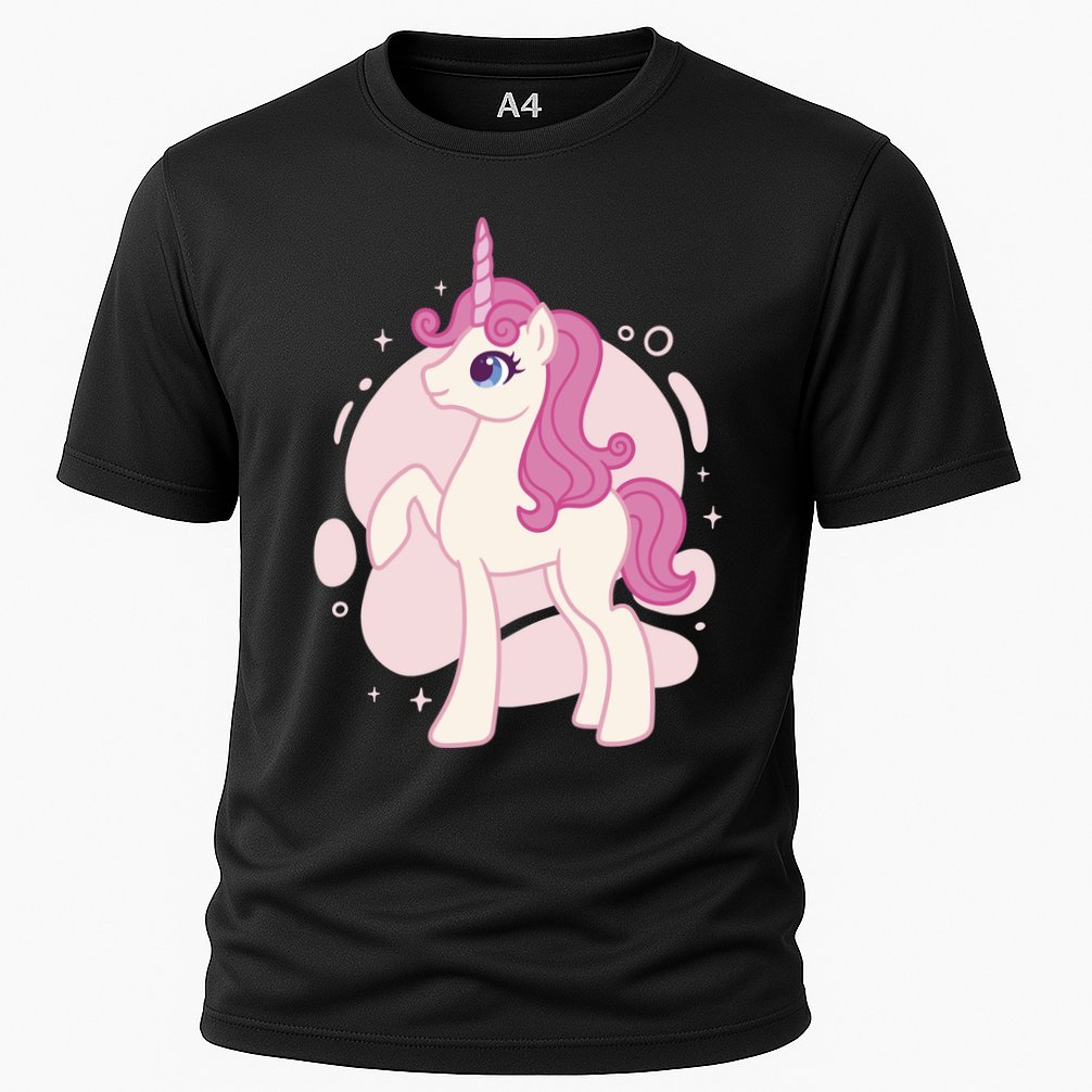 Cute Girly Unicorn Performance Shirt