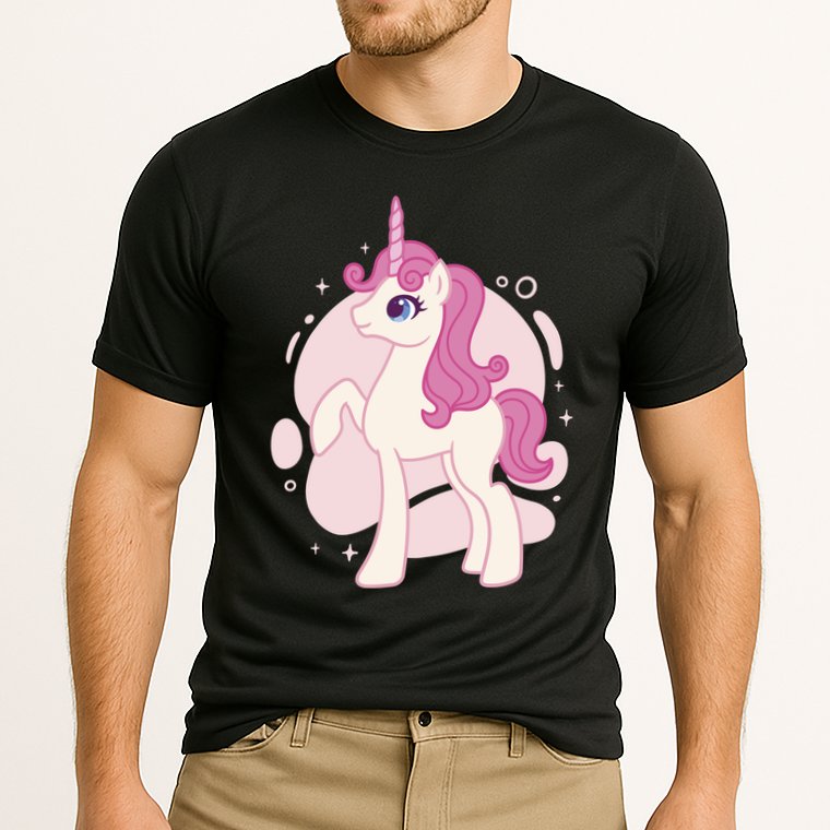 Cute Girly Unicorn Performance Shirt