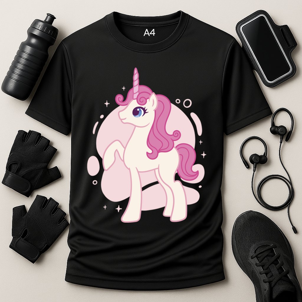 Cute Girly Unicorn Performance Shirt