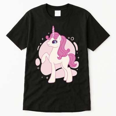 Cute Girly Unicorn Tall T-Shirt