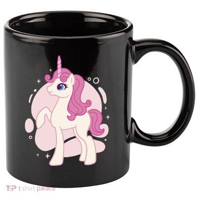 Cute Girly Unicorn 11oz C Handle Ceramic Mug