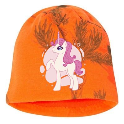 Cute Girly Unicorn Kati - Camo Knit Beanie