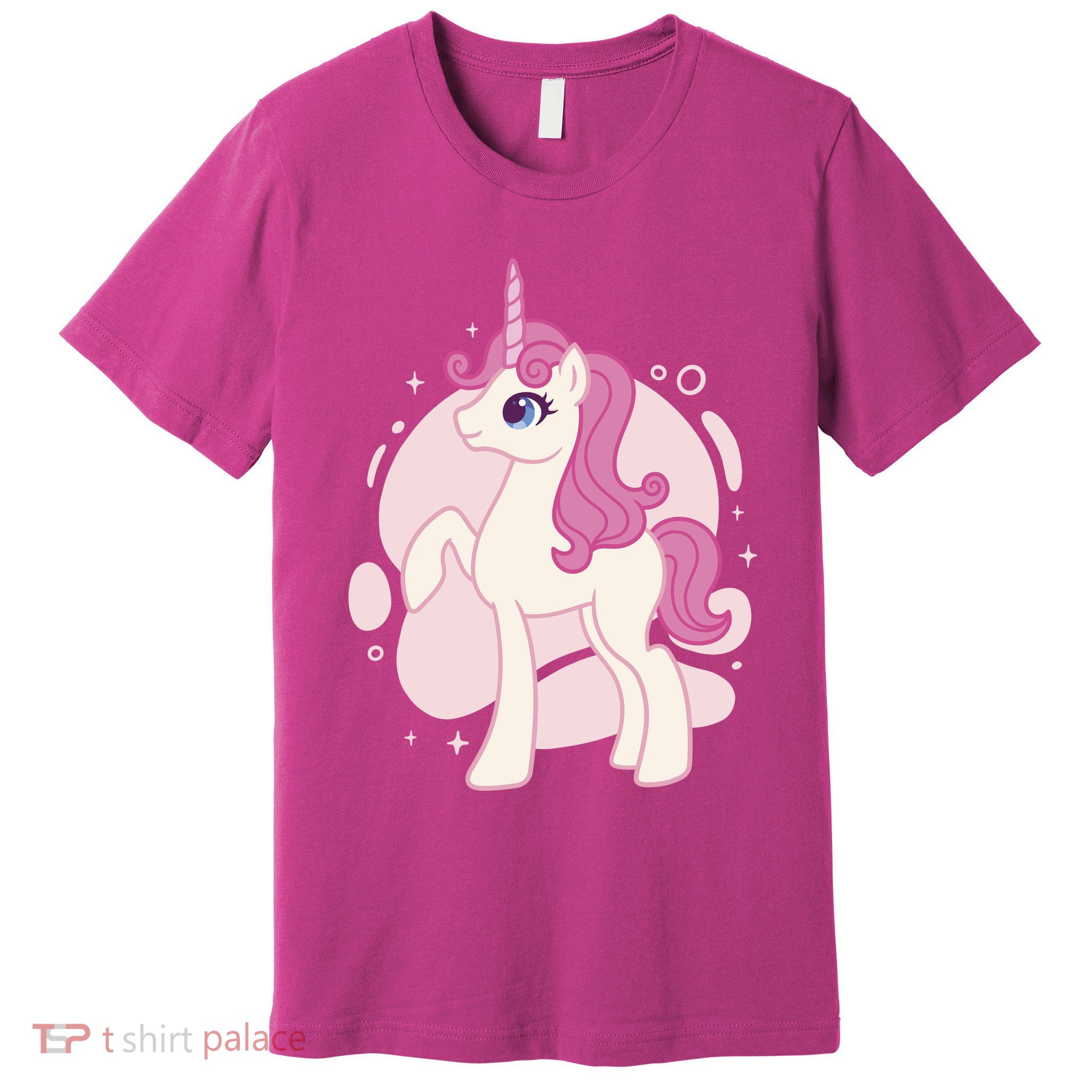 Cute Girly Unicorn Premium T-Shirt