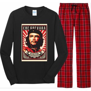 Che Guevara Viva La Revolucion Long Sleeve Pajama Set