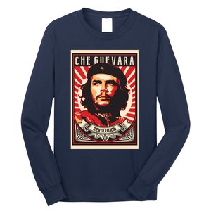 Che Guevara Viva La Revolucion Long Sleeve Shirt