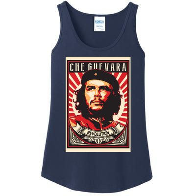 Che Guevara Viva La Revolucion Ladies Essential Tank