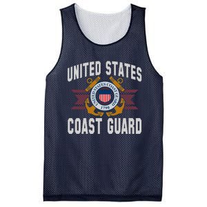 Coast Guard Veteran 4 Mesh Reversible Basketball Jersey Tank