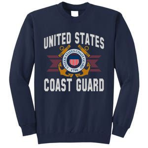 Coast Guard Veteran 4 Tall Sweatshirt